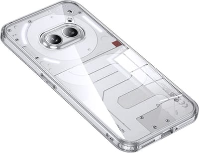Coverup Hoesje - Geschikt voor Nothing Phone (2a) Hoesje - Coverup Transparante Back Cover - Transparant