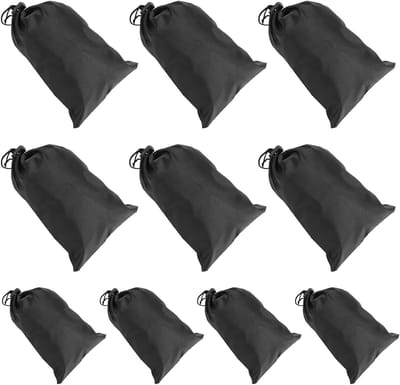 Waterdichte Opbergtas met Trekkoord - Set van 10 - 16x20 cm - Ideaal voor Sportaccessoires, Kleine Voorwerpen en Organisatie