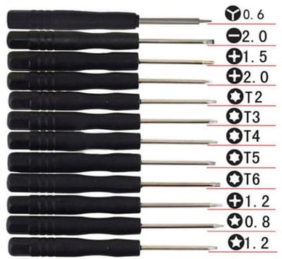 OTRONIC® 12 Mini schroevendraaiertjes