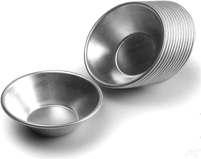25x Ronde Bakvormpjes voor Taart, Cupcakes en Gebak - Herbruikbaar & Antiaanbaklaag