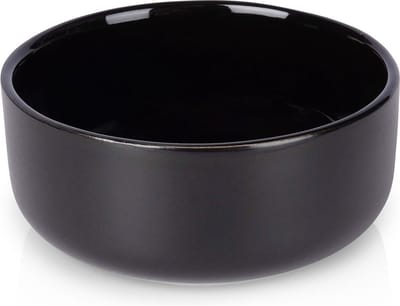 Kom Keramiek Zwart 9 cm, 150 ml - Kommen - Schaaltje - Kommetje - Schaal