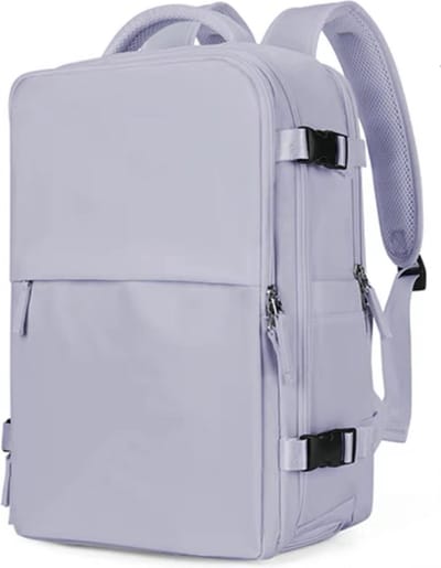 Somstyle Handbagage Tas - 45 x 31 x 20 CM - Reistas - Weekendtas - Reis Rugzak - Lila