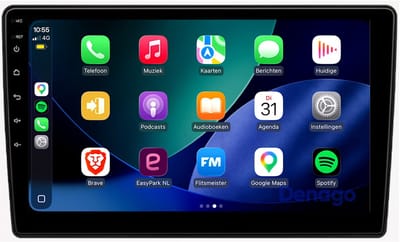 CarPlay autoradio geschikt voor Citroën C5 | 2008 t/m 2017 | Android 13 | Draadloos Apple CarPlay & Android Auto | 2GB + 32GB | Denago DNG-A446 | 9 inch | Originele Camera Ondersteuning | Bluetooth & Wifi