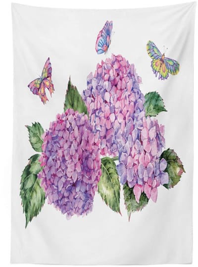 ABAKUHAUS Hawaii tafelkleed – Tropische bladeren – 140 x 170 cm – Meerkleurig