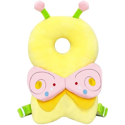 Protection Arrière Tête Nouveau-né Oreiller de Protection Bébé Apprendre à Marcher Casque Prévenir les Blessures Coussin de Sécurité prévention Chute Oreillers yellow
