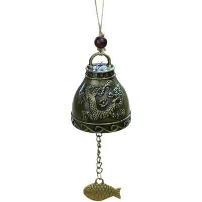 Vintage Gesneden Windgong Chinese Feng Shui Bel Zegening Geluk Fortuin Hangende Windgong Hangend Buiten Huisdecoraties