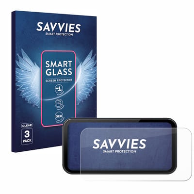 3 Stuks Savvies Screenprotector - geschikt voor Wonsidary W622 6.25" - beschermfolie glas transparant