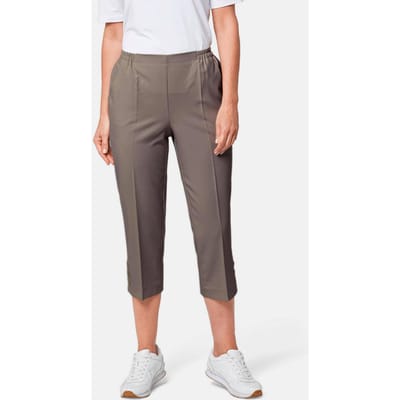 Onderhoudsvriendelijke capri - taupe - Gr. 38 van Goldner Fashion