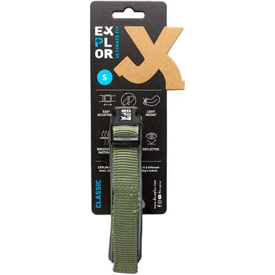 Duvoplus - Halsband Voor Dieren - Hond - Ultimate Fit Comfy Halsband Classic Xs - 30-33cm Undercover Green - 1st