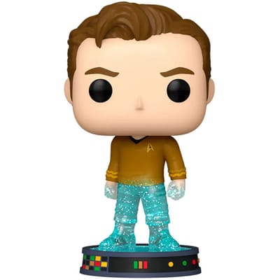 Funko Pop! Star Trek - James T. Kirk (Transporter) (Glitter) #1689