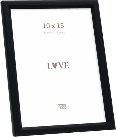 Deknudt Frames fotolijst S236K2 - zwart hout - voor foto: 10x15 cm