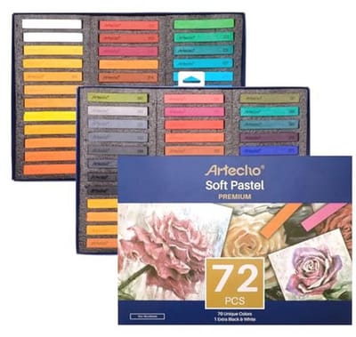 Premium 72C Zachte Pastelset voor Kunstenaars