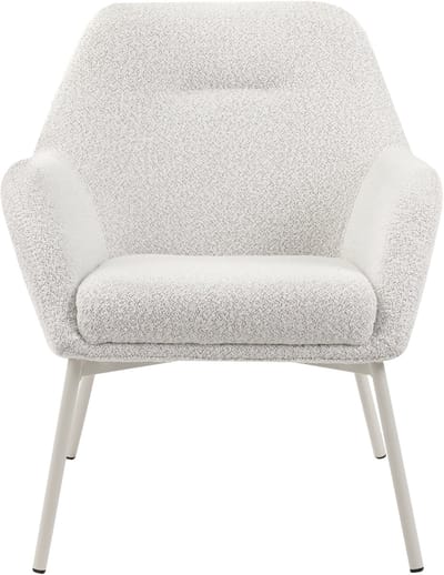 JABRO - Fauteuil - Gebroken wit - Polyester