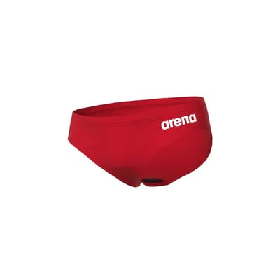 ARENA | B Team Swim Brief Solid red-white (Maat - 10-11)