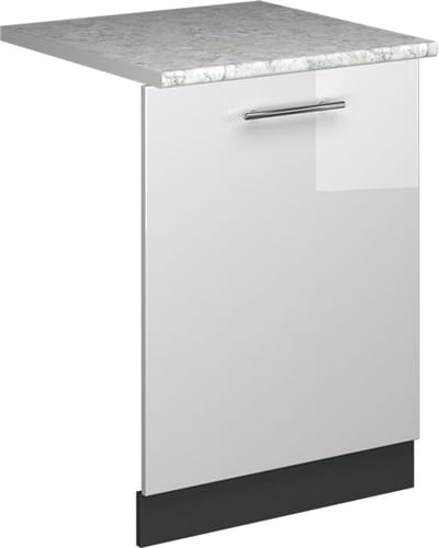 Vicco Fame-Line Vaatwasserfrontpaneel – 60 cm, WB Marmer Wit Hoogglans