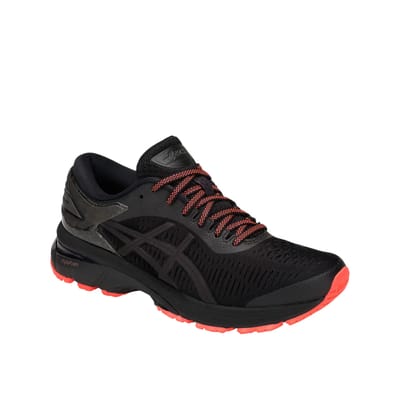 Asics Gel-Kayano 25 Lite-Show Dames Zwart Hardlooptrainers