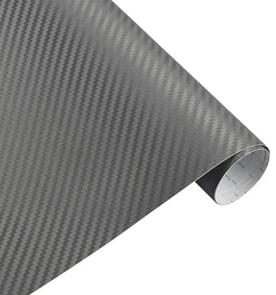 Carbon Wrap - 3D Wrap Folie - Wrapping Folie - Grijs | 30 x 127