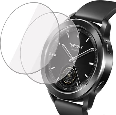 2x Geschikt voor Xiaomi Watch S3 - Screenprotector - Beschermglas Folie