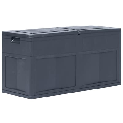 vidaXL - Opbergkist - 320 - L - zwart