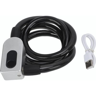 Slimme Bluetooth Vingerafdruk Kabel Lock Anti Diefstal Sleutelloos Elektronisch voor Mountainbike Racefiets