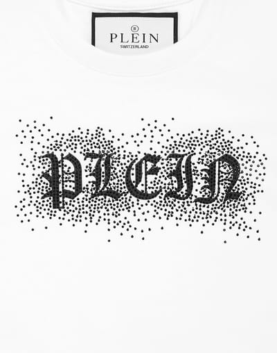 Jersey T-Shirt Sexy Pure Ss Strass Gothic Plein