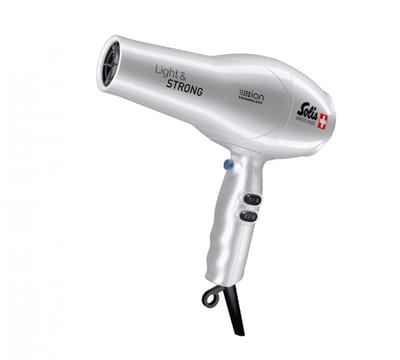 Solis Light & Strong 422 Föhn - Haardroger Professional - Zilver