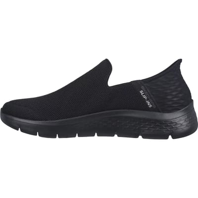 Skechers Go Walk Flex Slip-ins 216491-BBK, Mannen, Zwart, Sneakers, maat: 43,5