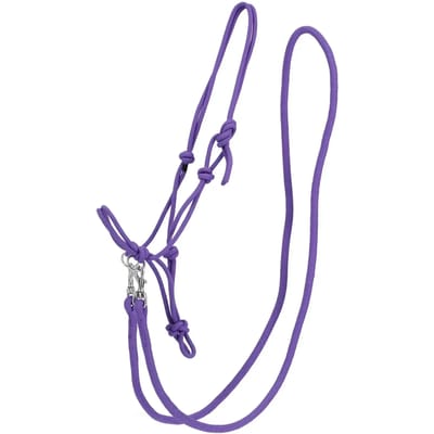 Touw teugels met hoofdstel Q-essentials Color