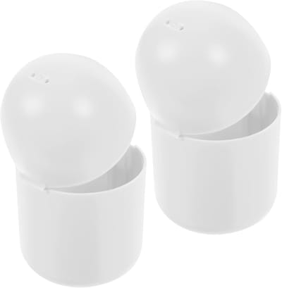 Menstruatie Opbergdoos - Periode Houder - Hygiënisch Opbergen - Stoom Steriliseerbaar - 9 x 5.3 cm - Wit