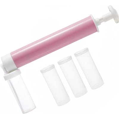 Pompe aérographe manuelle pour gâteau Poudreuse de coloration pour gâteau Outils de décoration de gâteau Outil de coloration pour glaçage pour Magasin Familial rose