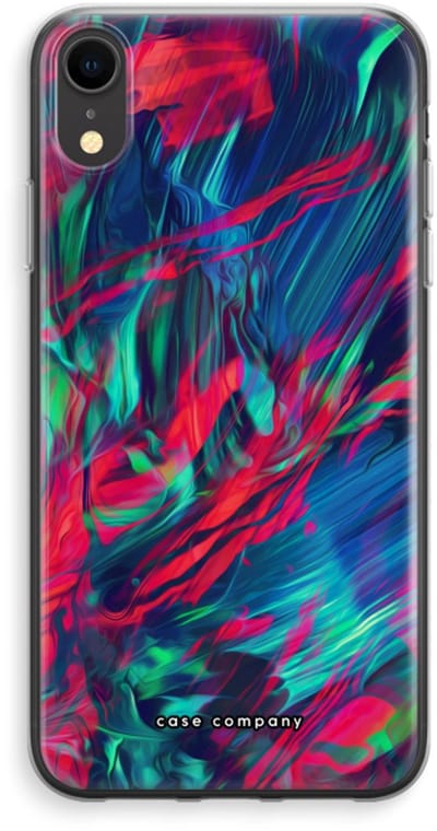 Case Company® - Hoesje geschikt voor iPhone XR hoesje - Pilgrims Of The Sea - Soft Cover Telefoonhoesje - Bescherming aan alle Kanten en Schermrand