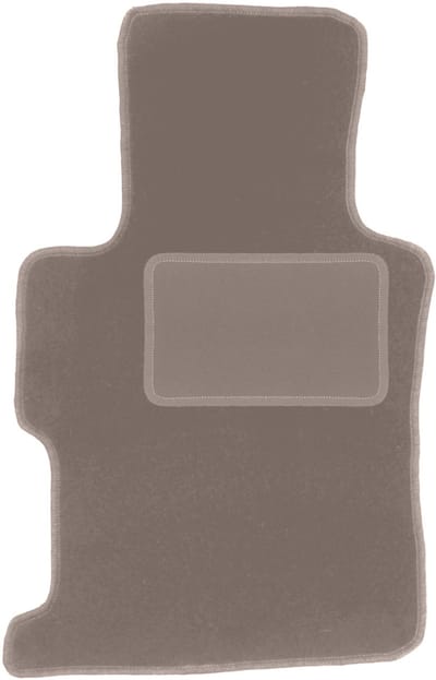 Beige bestuurdersmat voor: Honda Civic IX sedan (2011-2016)