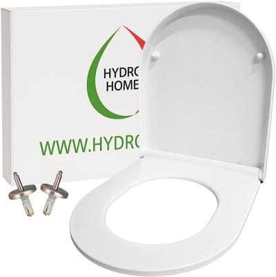 Toiletbril Wit Duroplast met Softclose en Quick-Release - Geschikt voor Duravit Starck 3
