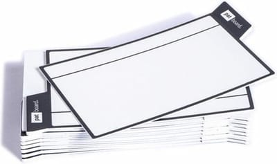Taak Kaarten scrum kanban - nanocups voor glas - zwart