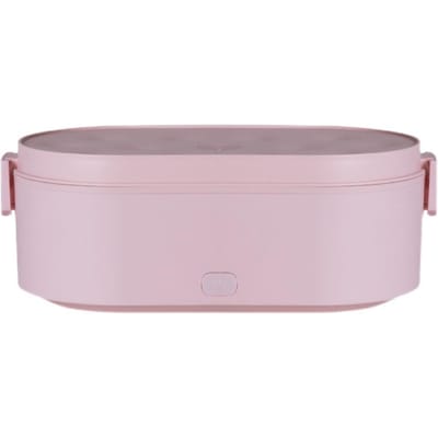 Elektrische Mini Lunchbox USB Opladen Voedselverwarmer Container Auto Thuis Reizen Draagbare Rijstkoker Warmer Roestvrijstalen Bento Box gray