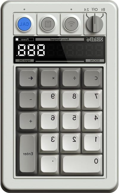 Mechanical Numpad Supports Calculator Mode Bluetooth- 18 Keys - Windows Android - M Edition