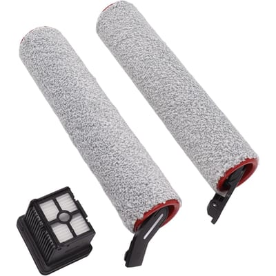 3PCS Rollerborstel Filterset ABS Zachte Textuur Stofzuigeraccessoires voor H13 M13 gray