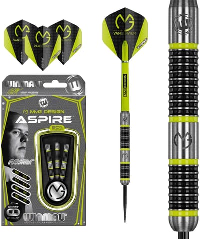 Winmau Michael van Gerwen Aspire 80% - Dartpijlen