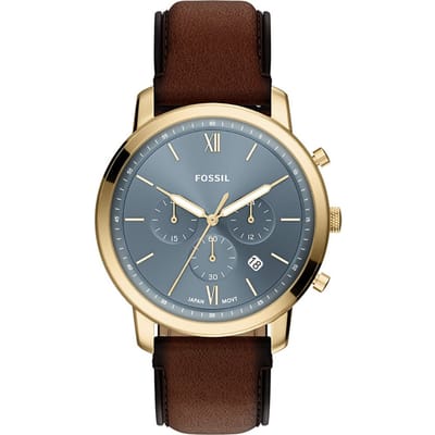 FOSSIL FS6162 Mannen Horloge 44 mm - Bruin