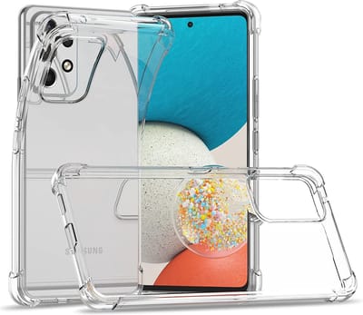 Hoesje Geschikt Voor Samsung Galaxy A53 5G hoesje transparent - Hoesje Geschikt Voor Samsung Galaxy A53 5G hoesje shock proof case transparant - hoesje Hoesje Geschikt Voor Samsung Galaxy A53 Siliconen hoesje - Transparant