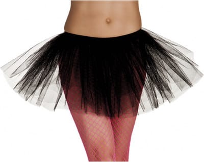Tutu onderrok zwart