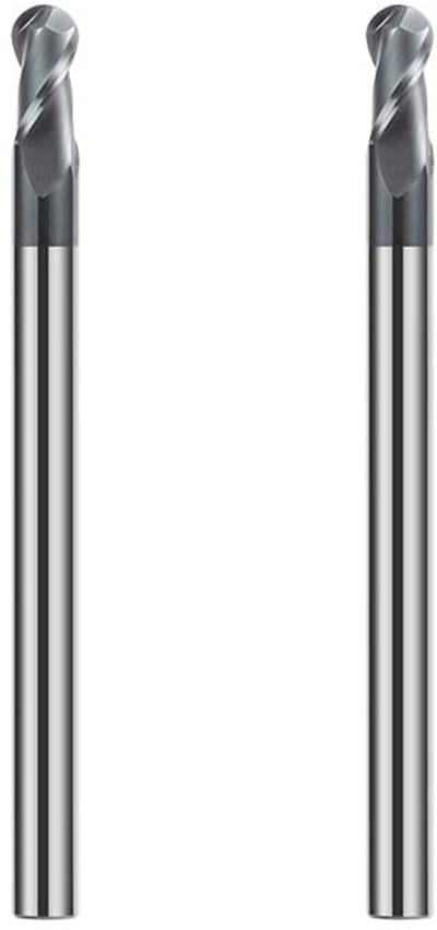 Hardmetalen Radiusfrees 6mm - CNC Frees voor Staal, Metaal, Hout, Acryl en Kunststof - HRC 55, AlTiN Coating
