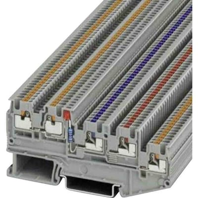 Phoenix Contact 3244517 Initiator- en actuatorklem 3.5 mm Push-Lock-veeraansluiting Grijs 50 stuk(s)