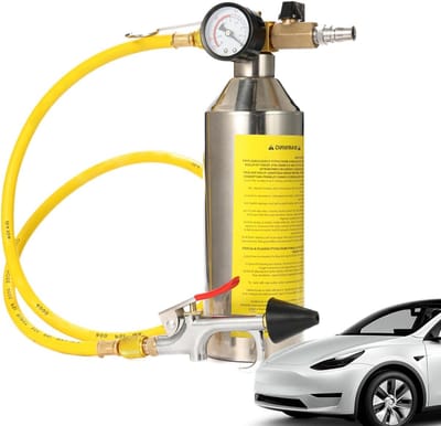 Airco Systeem Reiniger - Auto AC Onderhoud - Voertuig Koeling Boost - Roestvrijstalen Canister