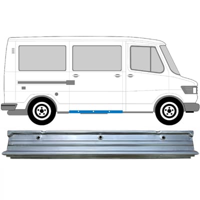 Binnenste reparatie dorpel voor Mercedes T1 207-410 1977-1995 / Rechts