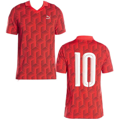 Puma Voetbal Rood T-Shirt - Heren