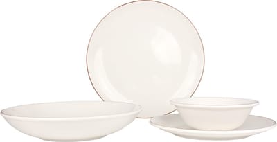 Bonna Serviesset (Large) - Retro - 24 delig - 6 persoons - Porselein