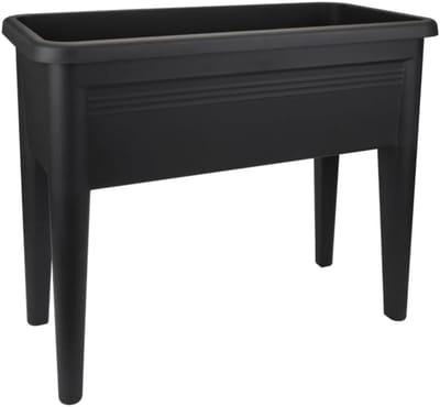 Nexvo® Kweektafel - Kweekbak - Kweektafel Op Poten - Kweektafel Met Deksel - Kweektafel Moestuin - Zwart - 37cm x 76cm x 66cm