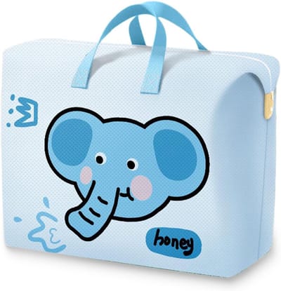 Baby Verzorgingstas - Baby Toilettas - Baby Benodigdheden - Enorme Capaciteit - 26 x 20 cm - Olifant Cartoon