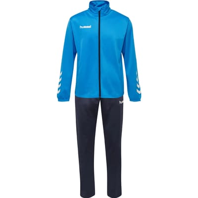 Hummel Promo Poly Suit - Trainingspakken - blauw - Unisex